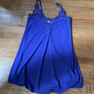 Royal Blue Mini Dress